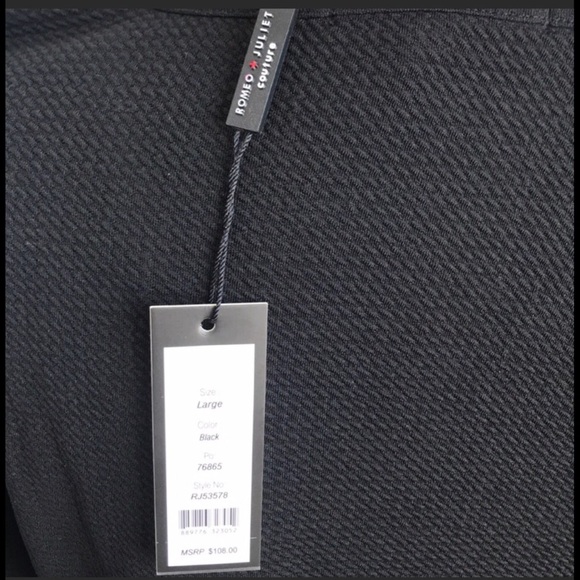 Romeo & Juliet Couture Black Dress NWT - Picture 5 of 6